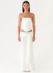 Evaleigh Corset - White