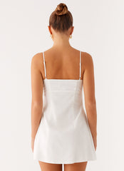 Orson Mini Dress - White