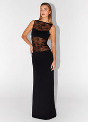 Wesley Maxi Dress - Black
