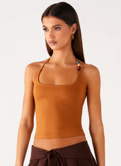 Palm Beach Top - Tan