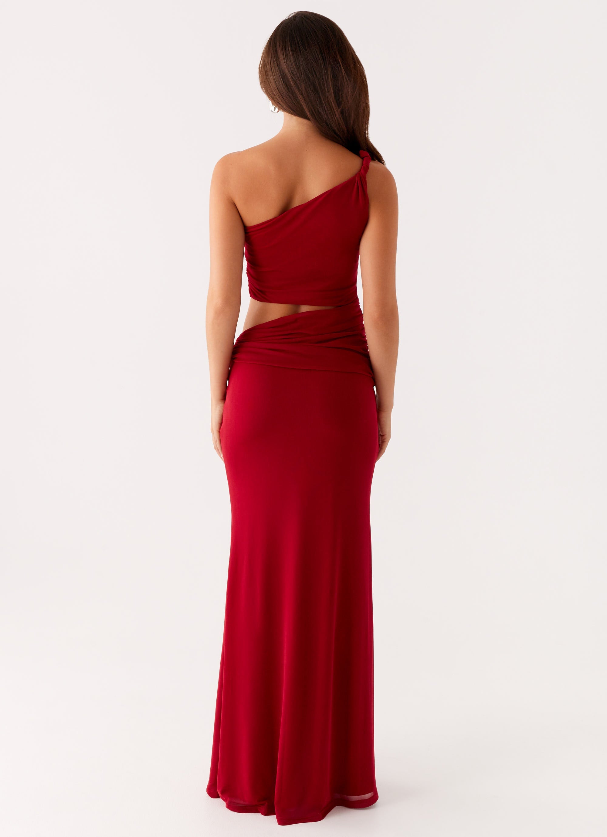 Three Wishes Maxi Dress - Raspberry